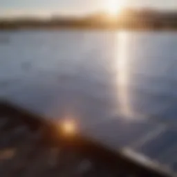 Innovative solar panel technology harnessing sunlight for energy