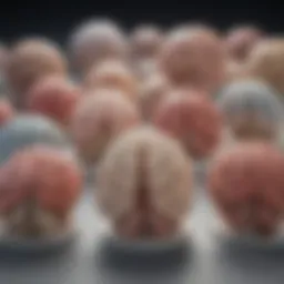 Illustration depicting various classifications of brain disorders.