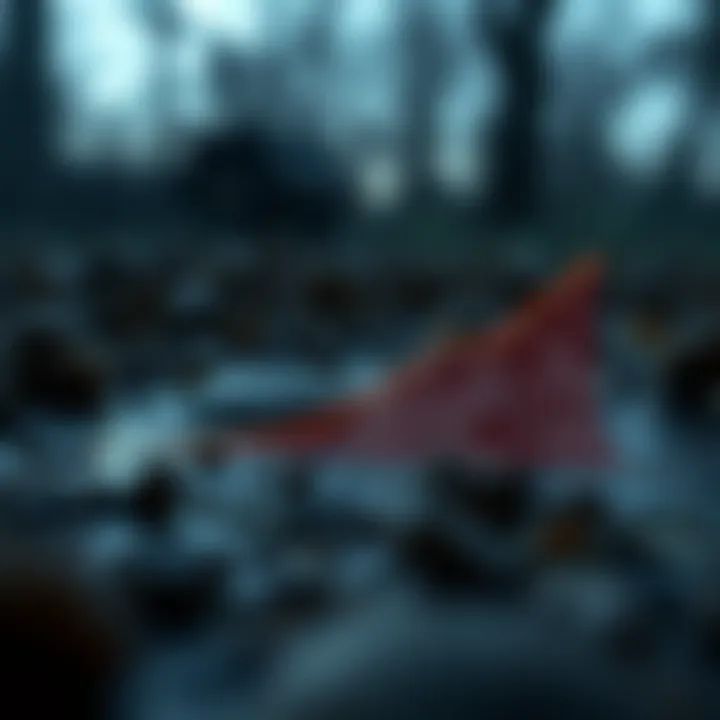 Impact of Human Activities on Species Extinction Graph showcasing the correlation between anthropogenic activities and species extinction rates