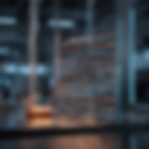 Visual representation of Next-Generation Sequencing technology in action