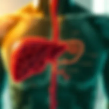 Biological Mechanisms of Pruritus in Liver Conditions Diagram illustrating the biological pathways leading to itchy skin in liver failure