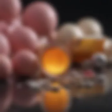 Hormonal Ingredients Explored Detailed depiction of hormonal components in birth control pills