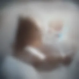 Neonatal intensive care unit with preterm infant receiving oxygen therapy