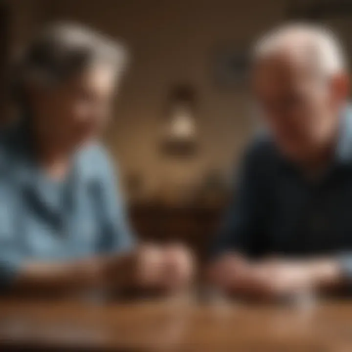 Infographic highlighting challenges faced by caregivers of dementia patients