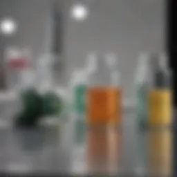 Conceptual diagram illustrating the principles of the Bio-Rad DC Assay