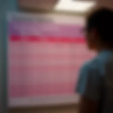 Chart displaying treatment options for Cutaneous T-Cell Lymphoma