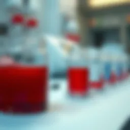 Detailed examination of septic blood work parameters