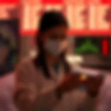 Visual representation of interpreting anemia screening results