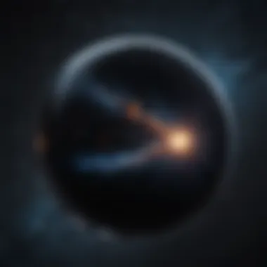 Understanding the Mysteries of Dark Matter Abstract representation of dark matter and its role in the universe.