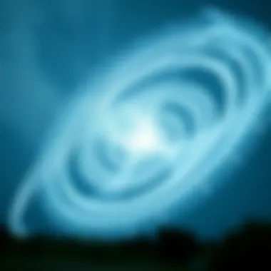 Illustration depicting the Coriolis effect on wind direction