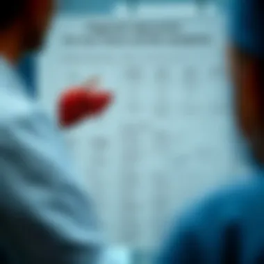 Diagnostic Approaches for Liver Failure and Skin Symptoms Chart detailing various diagnostic methods for liver-related skin symptoms