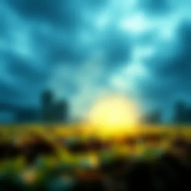 Climate Change and Its Effects on Food Production Visual representation of the impact of climate change on agriculture