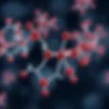 Illustration of adrenomedullin structure
