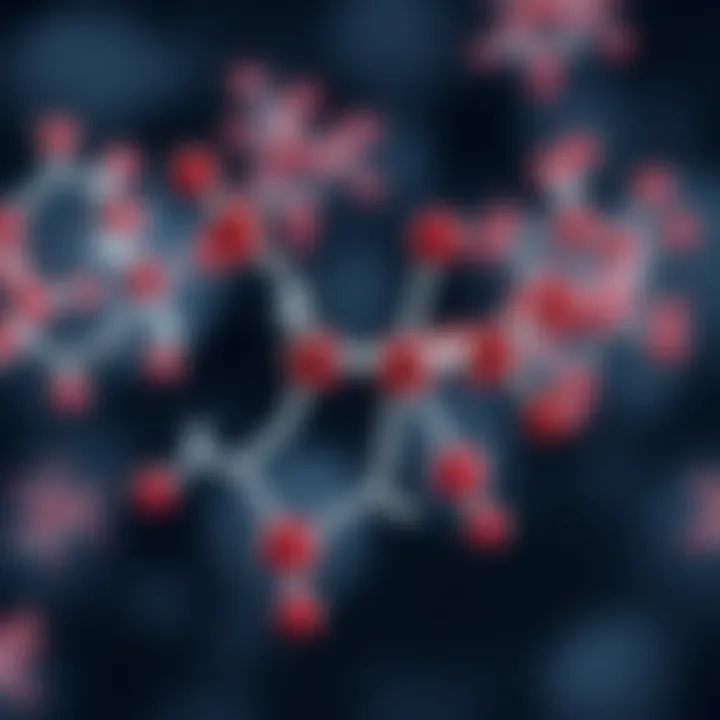 Illustration of adrenomedullin structure