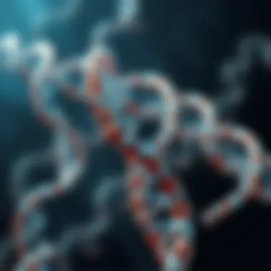 Synthetic DNA in Medicine Conceptual representation of synthetic DNA's role in medical advancements.