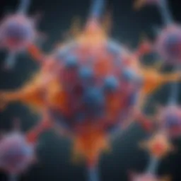 Illustration of beta endorphin antibody structure