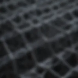 Intricate structure of carbon nanotubes showcasing their unique geometry
