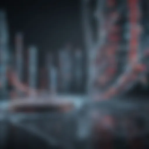 Visual representation of genomic sequencing technology