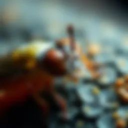 Illustration of Gromia morphology showcasing distinctive features