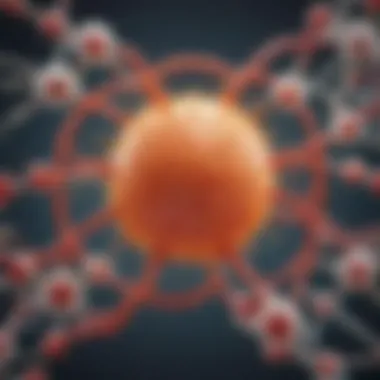 Understanding the Molecular Structure of Growth Hormone Illustration of growth hormone structure