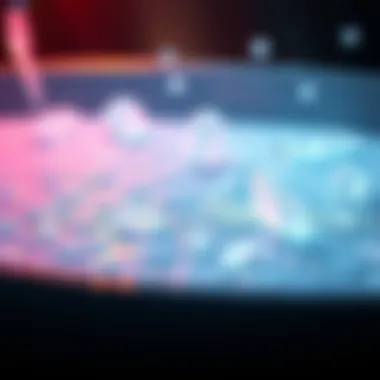 Detailed view of ice bath therapy effects on inflammation pathways