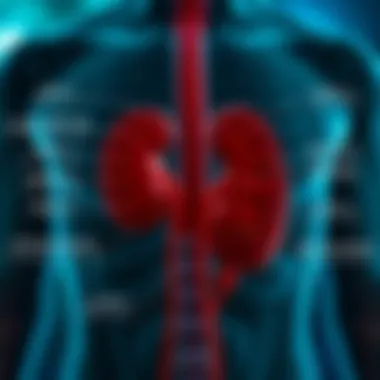 Recognizing Symptoms of Kidney Conditions Diagram showing common symptoms associated with kidney issues