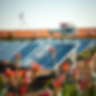 Solar air to water generator in action, converting air to water using solar energy