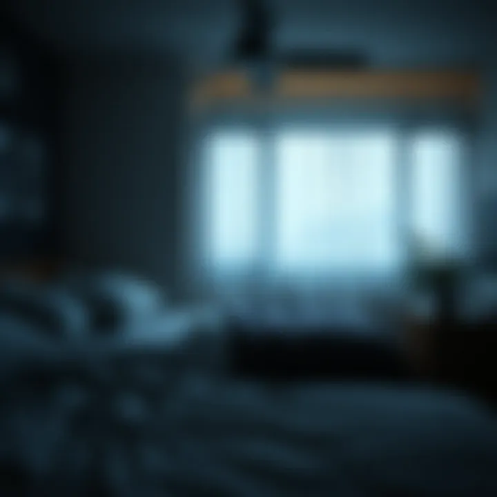 Creating a Sleep-Conducive Atmosphere A serene bedroom environment promoting good sleep hygiene