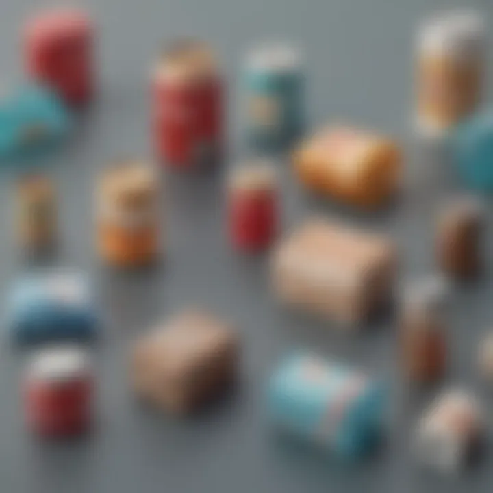 Illustration depicting various types of packaging vectors used in gene delivery