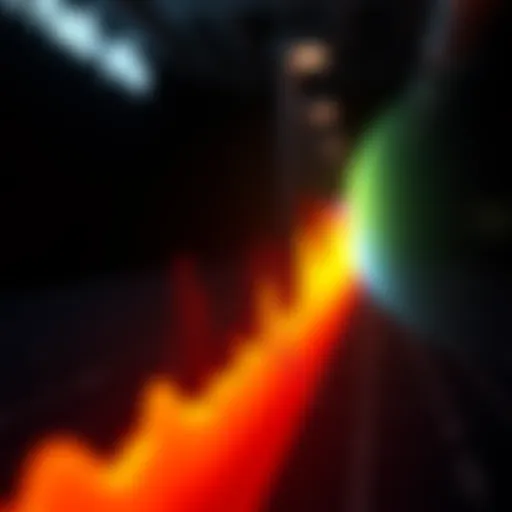 Visual representation of the electromagnetic spectrum highlighting radio wave frequencies