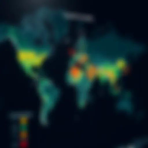 Genetic Ancestry Insights Detailed genetic ancestry map showcasing diverse lineages