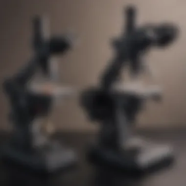 Comparative Analysis of Microscopy Tools Side-by-side comparison of smartphone microscope and traditional microscope
