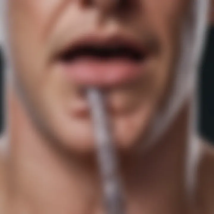 Visual representation of paraesophageal hernia