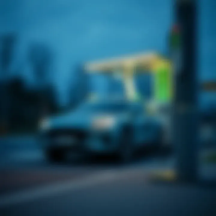 Electric Vehicles and Their Role in Sustainable Energy An electric vehicle charging at a modern charging station