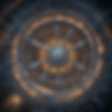 Aerial View of the Hadron Super Collider Aerial view of the Hadron Super Collider complex