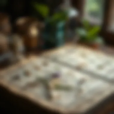 Historical Usage of Herbs for Health An ancient book depicting historical uses of herbs in traditional medicine.