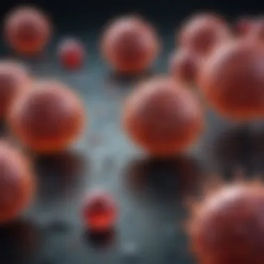 Lymphocytes in Immune Defense Visual representation of lymphocyte activity in the immune response