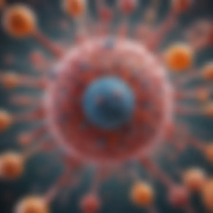 Diagram illustrating immune checkpoint inhibitors