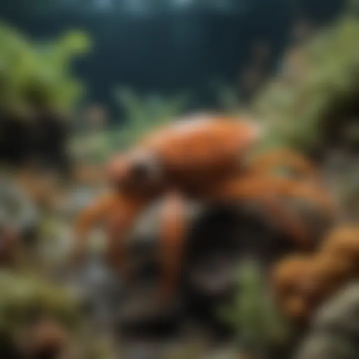 Diverse marine invertebrates affected by habitat changes