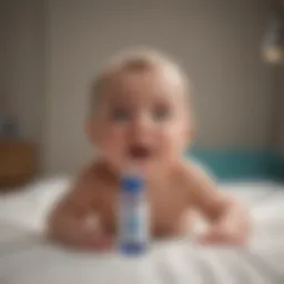 Visual representation of insulin therapy for infants with diabetes