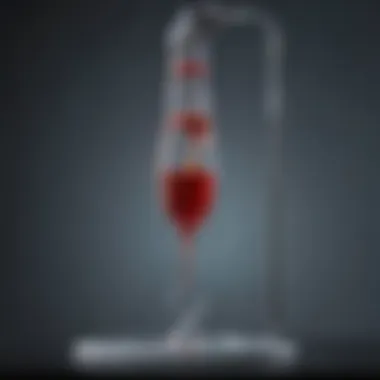 IV Drip Configuration for Hypertension An IV drip setup for hypertension management