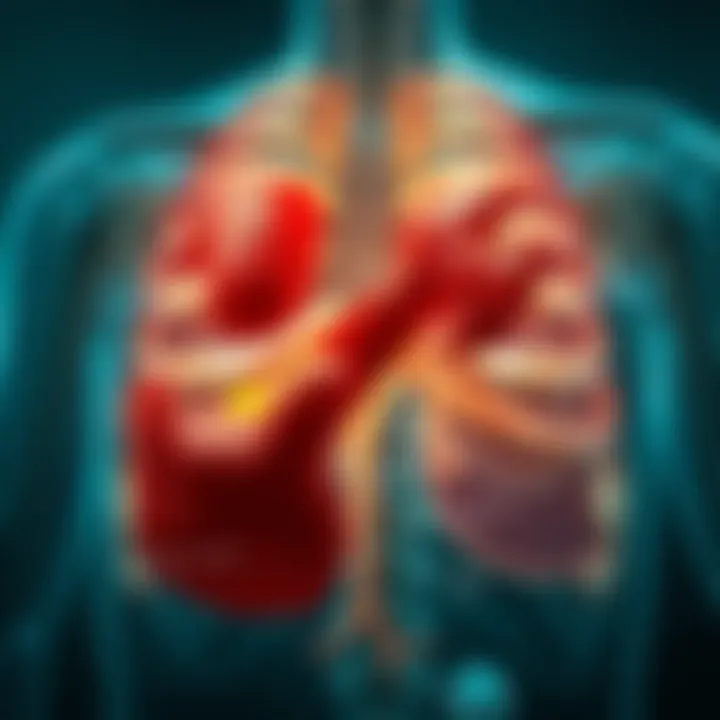Diagram illustrating bone marrow transplant procedure