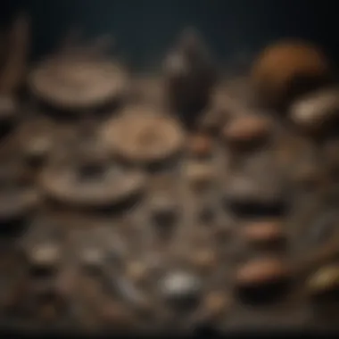 Historical Artifacts from Norse Exploration Artifacts discovered at L'Anse aux Meadows displayed for study