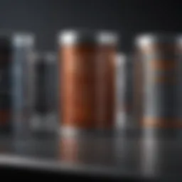 Visual representation of various database types