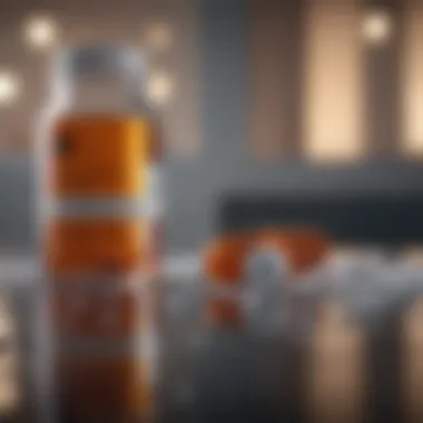 Patient Outcomes and Medication Imagery Chart illustrating patient outcomes linked to medication imagery