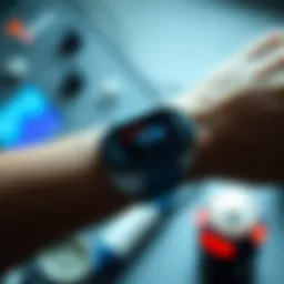 Pulse oximetry device measuring oxygen saturation