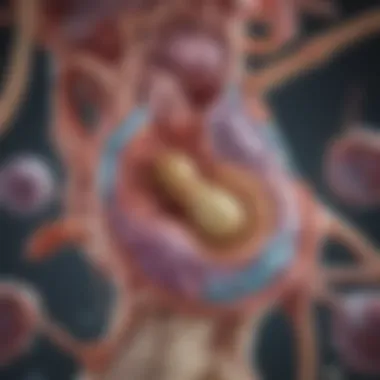 Anatomy of Major Histocompatibility Complex Detailed illustration of Major Histocompatibility Complex structure