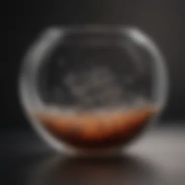 Microscopic Sieving Principles An illustrative diagram showing the principles of sieving at the microscopic level, emphasizing particle separation.
