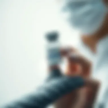 Conceptual image addressing misconceptions about vaccine uptake