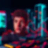 Visual representation of hyperparameter tuning in machine learning models